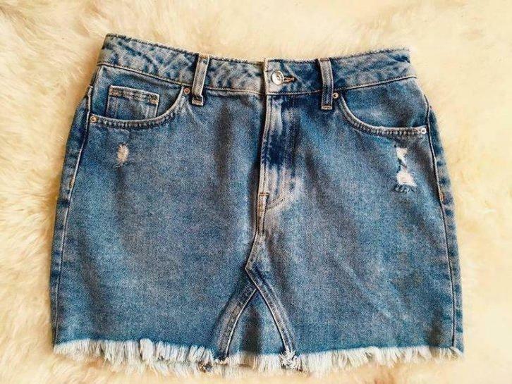 Leuk jeansrokje - maat 38, Kleding | Dames, Rokken, Gedragen, Maat 38/40 (M), Ophalen of Verzenden