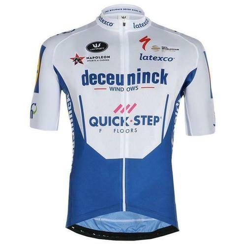Beschrijving "DECEUNINCK-QUICK STEP Een jersey met korte mou, Sport en Fitness, Wielrennen, Ophalen