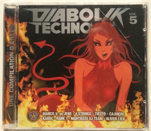 diabolik techno vol 5, Cd's en Dvd's, Cd's | Dance en House, Gebruikt, Techno of Trance, Ophalen of Verzenden