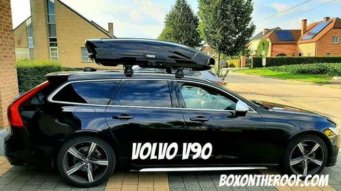 Verhuur Thule dakkoffers en dakdragers voor Volvo, Auto diversen, Dakkoffers, Zo goed als nieuw, Ophalen