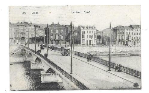Liège Le Pont Neuf, Verzamelen, Postkaarten | België, Gelopen, Luik, Voor 1920, Ophalen of Verzenden