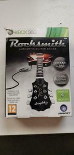 XBOX 360 ROCK SMITH avec cable, Comme neuf, Musique, Enlèvement ou Envoi