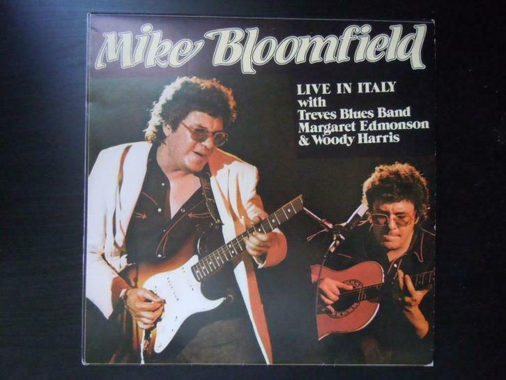 LP Mike Bloomfield - Live in Italie, Cd's en Dvd's, Vinyl | Jazz en Blues, Gebruikt, Blues, 1980 tot heden, 12 inch, Ophalen of Verzenden