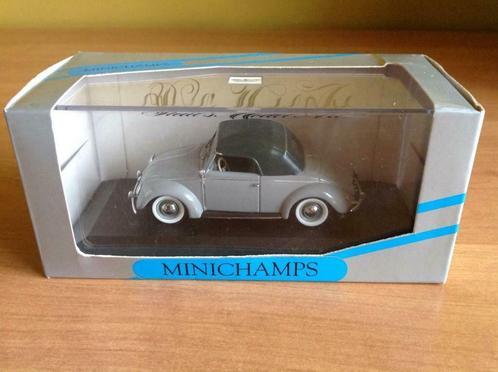 Minichamps 1/43 VW cox Hebmüller gris réf. 052141, Hobby & Loisirs créatifs, Voitures miniatures | 1:43, Comme neuf, Voiture, MiniChamps