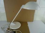 Vintage design lamp Hala Zeist bureaulamp wit tafellamp lamp, Minder dan 50 cm, Metaal, Design, Gebruikt