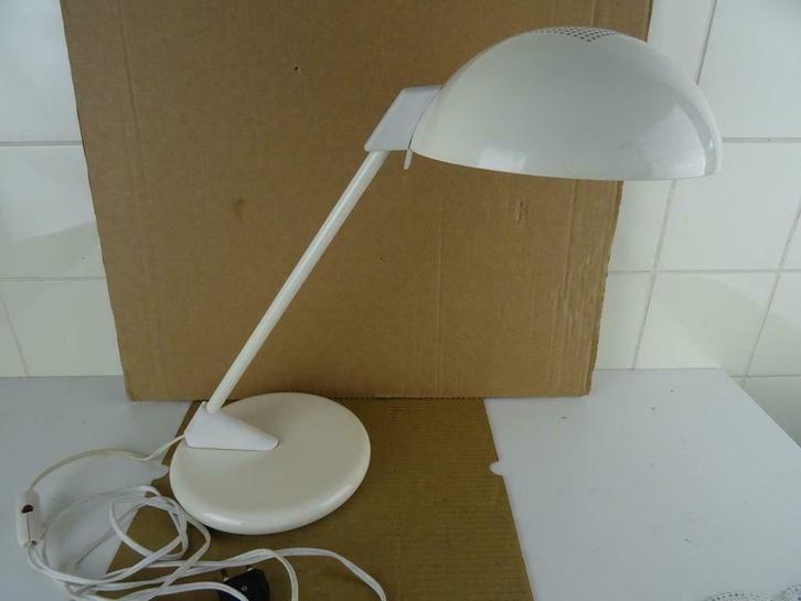 Vintage design lamp Hala Zeist bureaulamp wit tafellamp lamp, Huis en Inrichting, Lampen | Tafellampen, Gebruikt, Minder dan 50 cm