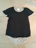 Zwarte, grijze t-shirt (maat Large), Maat 52/54 (L), Verzenden, Gedragen, Minimum