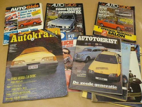 Autotijdschriften uit de jaren 80, Livres, Autos | Brochures & Magazines, Comme neuf, Enlèvement ou Envoi