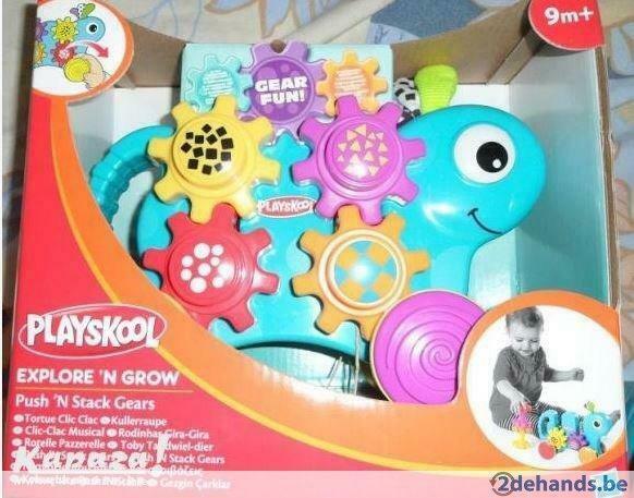 Playskool - Push 'N Stack Gears, Kinderen en Baby's, Speelgoed | Educatief en Creatief, Nieuw