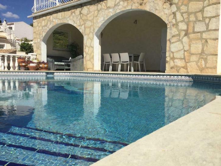 Villa Anita/Calpe, zeezicht, jacuzzi, Vakantie, Vakantiehuizen | Spanje, Costa Blanca, Landhuis of Villa, Stad, Aan zee, 4 of meer slaapkamers