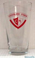 Bier brouwerij glas Chevalier Marin Mechelen, Collections, Marques de bière, Utilisé, Enlèvement ou Envoi