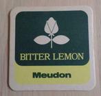 Bierviltje Bitter Lemon Meudon, Verzamelen, Biermerken, Viltje(s), Overige merken, Gebruikt, Ophalen of Verzenden