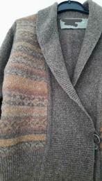 Joli pull jacquard coeur croisé 6 ans laine de qualité, Comme neuf, Fille, Buissonière, Pull ou Veste