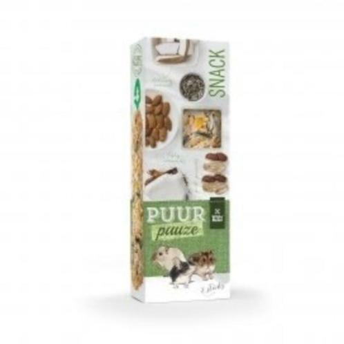 Puur pauze sticks amandel & pinda, Dieren en Toebehoren, Dierenvoeding, Knaagdier of Konijn, Ophalen of Verzenden