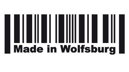 Aanbieding : Made in Wolfsburg Stickers, Autos : Divers, Autocollants de voiture, Envoi