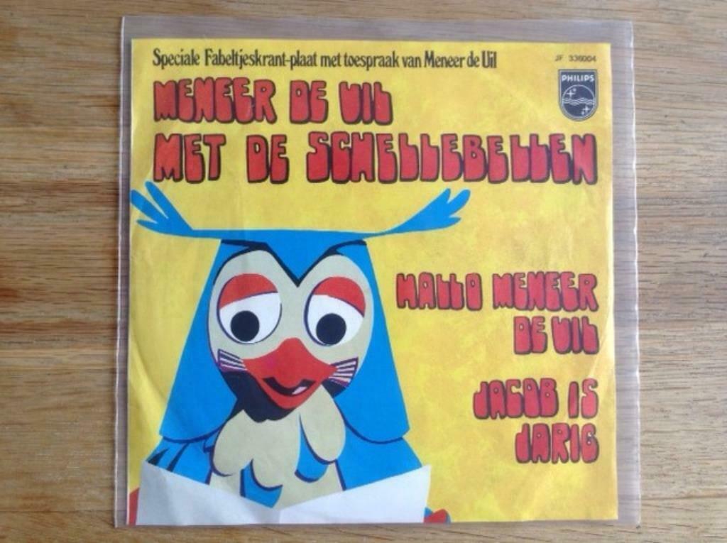 single menheer de uil met de schellebellen, CD & DVD, Vinyles Singles, Single, En néerlandais, 7 pouces, Enlèvement ou Envoi