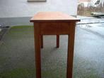 Table en hêtre  Prix 49 €, 50 tot 100 cm, 100 tot 150 cm, Rechthoekig, Ophalen of Verzenden