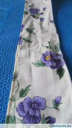 lint boordlint ruban viooltjes pensee ribbon pansy  A137, Hobby en Vrije tijd, Naaien en Fournituren, Ophalen of Verzenden, Nieuw