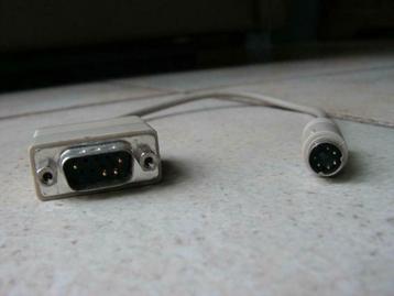 Câble adaptateur souris série vers port PS/2, Informatique & Logiciels, Enlèvement ou Envoi, Utilisé