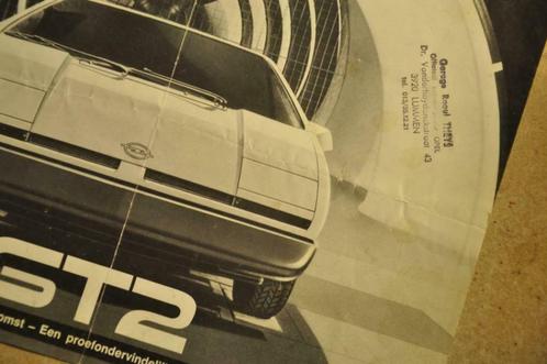 OPEL GT 2 concept car uit vorige eeuw, Collections, Marques automobiles, Motos & Formules 1, Utilisé, Envoi