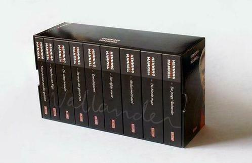 Wallander-reeks cassette 9 delen van Henning MANKELL 5€/boek, Livres, Thrillers, Utilisé, Enlèvement