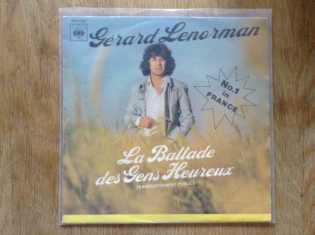 single gerard lenorman, CD & DVD, Vinyles Singles, Single, Autres genres, 7 pouces, Enlèvement ou Envoi
