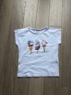 Witte t shirt Name It, Kinderen en Baby's, Kinderkleding | Maat 92, Gebruikt, Name it, Shirt of Longsleeve, Verzenden