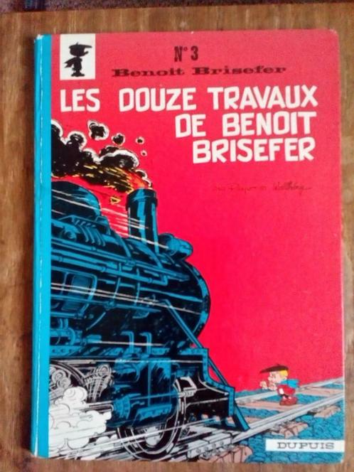 Benoit Brisefer - Les douze travaux de Benoit Brisefer, Boeken, Stripverhalen, Gelezen, Eén stripboek, Ophalen of Verzenden