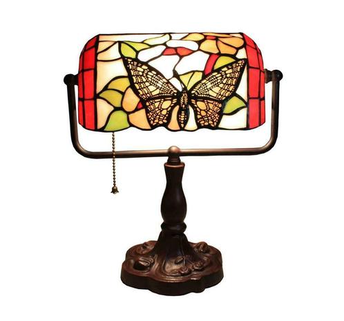 speciale broccante tiffanylamp - burealamp, Antiquités & Art, Curiosités & Brocante, Enlèvement ou Envoi