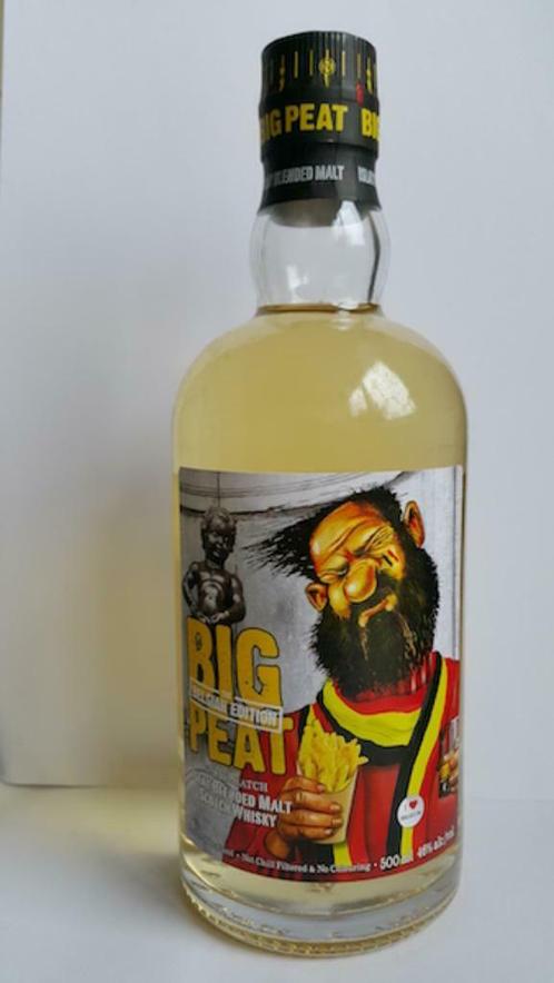 big peat Belgische editie limited edition 480 flessen, Verzamelen, Wijnen, Nieuw, Vol, Ophalen of Verzenden
