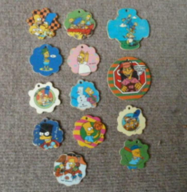 13 verschillende flippo 's THE SIMPSONS, Verzamelen, Flippo's, Losse flippo's, Ophalen of Verzenden
