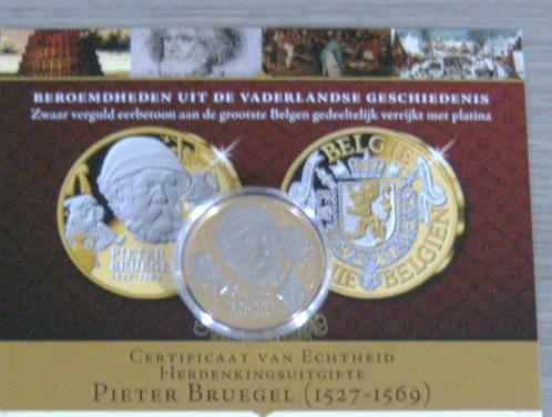 Officiele Herdenkingsuitgifte Pieter Bruegel  Nieuw, Postzegels en Munten, Munten en Bankbiljetten | Verzamelingen, Ophalen of Verzenden