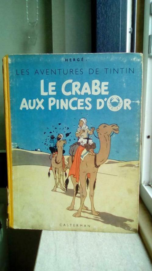 le crabe aux pinces d'or - Tintin.- Kuifje 1944 (Frans), Livres, BD, Utilisé, Une BD, Enlèvement