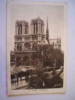 Postkaart : Paris : Notre-Dame 1934, Verzenden, 1920 tot 1940, Ongelopen, Gebouw