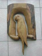 Handgesculpteerde kader "Vogel", Antiek en Kunst, Ophalen of Verzenden