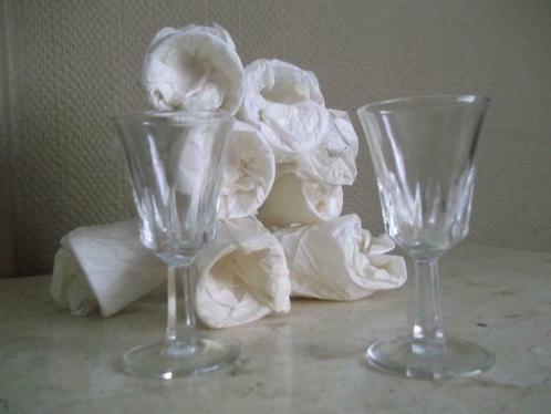Kleine  jeneverglazen of hapjesglazen, Huis en Inrichting, Woonaccessoires | Plaids en Woondekens, Nieuw, Ophalen of Verzenden