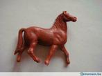 Figurine cheval brun. "Vintage"., Hobby & Loisirs créatifs, Modélisme | Autre, Utilisé, Enlèvement ou Envoi