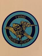 Sticker Belgian Air Force Belgische Luchtmacht 1e Wing, Autres types, Armée de l'air, Enlèvement ou Envoi
