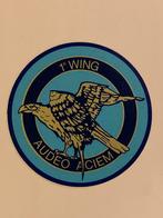 Sticker Belgian Air Force Belgische Luchtmacht 1e Wing, Verzamelen, Militaria | Algemeen, Ophalen of Verzenden, Luchtmacht, Overige typen