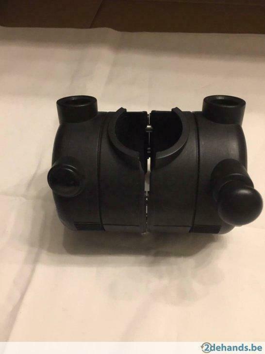 Kettler stoeltje en adaptor voor fiets voor kindjes achterop, Fietsen en Brommers, Fietsaccessoires | Fietsstoeltjes, Gebruikt