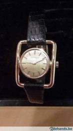 Vintage 18 karaat gouden Chopard  dameshorloge kroko 1969, Overige merken, Goud, Gebruikt, Ophalen