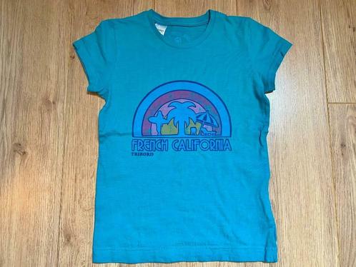 T-shirt fel blauw Tribord Decathlon 128 - 8 jaar, Enfants & Bébés, Vêtements enfant | Taille 128, Utilisé, Chemise ou À manches longues