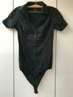 Zwarte body Stradivarius - Maat S, Zwart, Ophalen of Verzenden, Zo goed als nieuw, Korte mouw