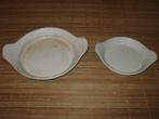 Lot de 2 plats à mettre au four, Uni, Céramique, Enlèvement, Utilisé