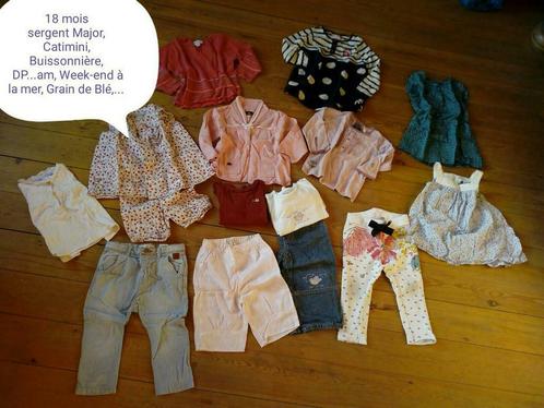 18 maanden veel meisjeskledingmerken (zie beschrijving), Kinderen en Baby's, Babykleding | Maat 86, Gebruikt, Setje, Ophalen of Verzenden