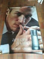 Giorgio Armani affiche abribus, Verzamelen, Posters, Reclame, Ophalen of Verzenden, Zo goed als nieuw, Rechthoekig Staand