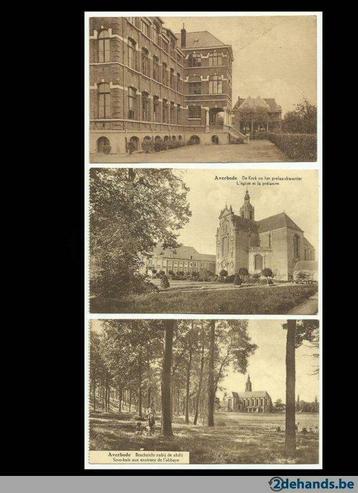 Cartes postales Abdij Averbode - sépia, Enlèvement ou Envoi, Avant 1940, Photo, Utilisé