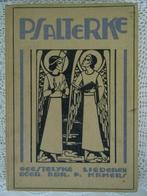 Antiek religieus gezangenboek Psalterke 105 liedjes +muziek, Antiek en Kunst, Ophalen of Verzenden