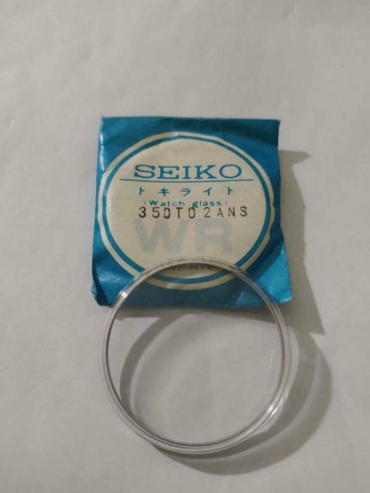NOS Seiko 350T02ANS crystal glas origineel, Verzamelen, Overige Verzamelen, Nieuw, Ophalen of Verzenden