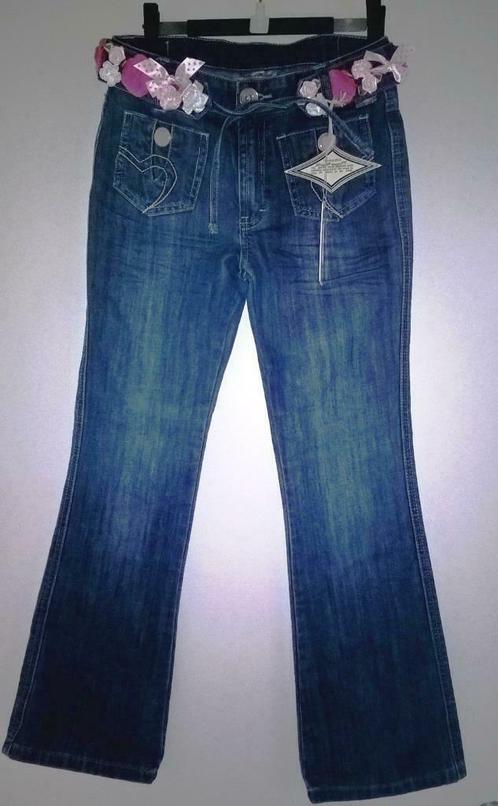NIEUWE prachtige jeansbroek - Barbara Farber - 134-140., Kinderen en Baby's, Kinderkleding | Maat 134, Nieuw, Meisje, Broek, Ophalen of Verzenden